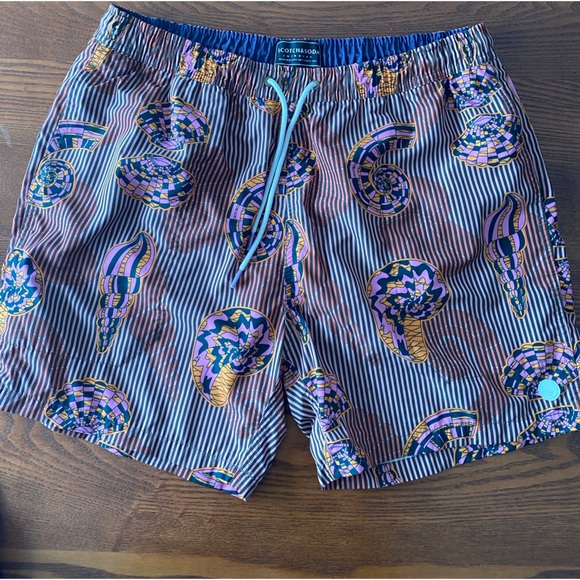 Scotch & Soda Men’s Board Shorts - Like New - Picture 1 of 3